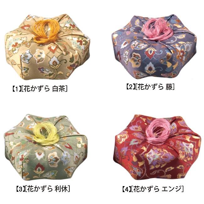 京仏壇はやし 仏具 『おりん布団 飛鳥花かずら 六角布団 3.5号 4色