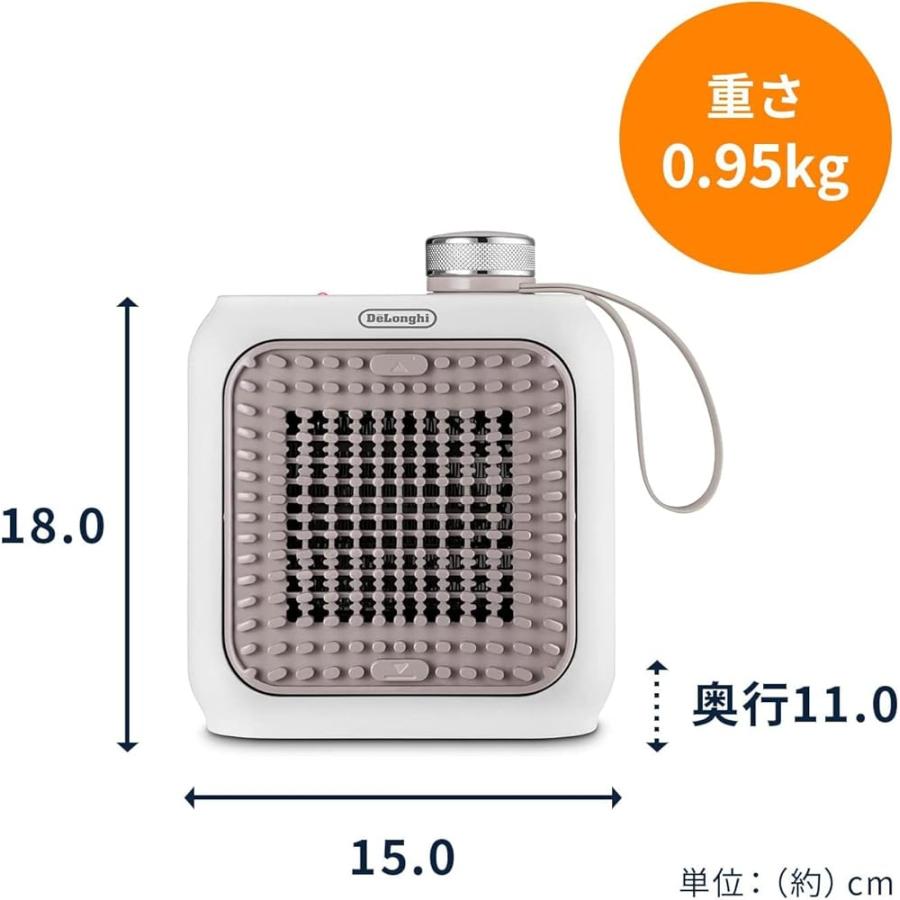 De'Longhi (デロンギ)ファンヒーター カプスーラセラミックヒーター
