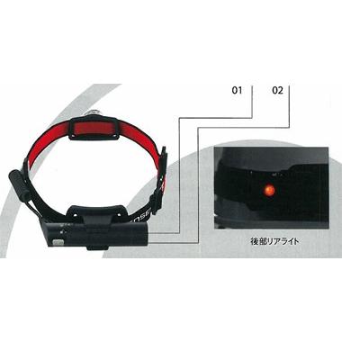 LED LENSER レッドレンザー 充電式ヘッドライト 最大600ルーメン H8R｜kb1tools-1｜03