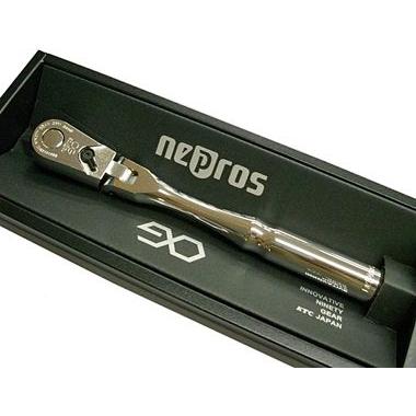 nepros ネプロス 9.5Sq フレックスラチェットハンドル 90ギア NBR390F