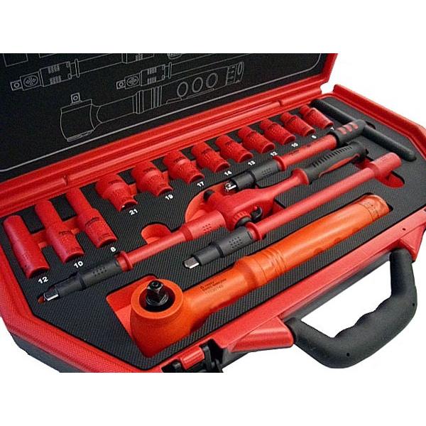 ProAuto プロオート 絶縁工具セット 17ピース (トルクレンチ付き) PE317F PE317Fケイビーワンツール 通販