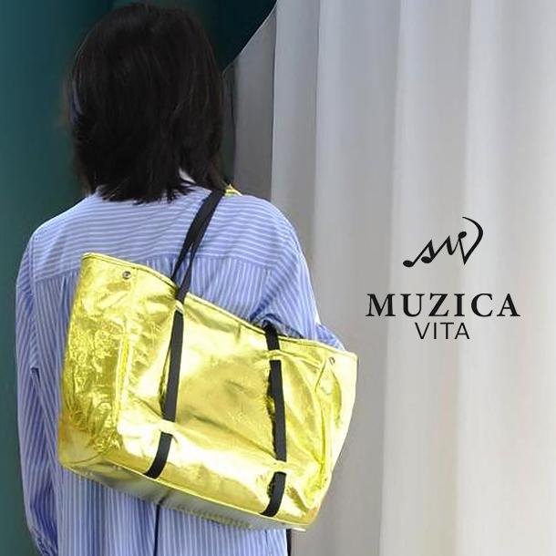 トートバッグ レディース 本革 Muzica ムジカ メタリックレザートート Ll 柔らかい 日本製 レザー バッグ 革 軽い 送料無料 M9224 Ishi M9224 Kbagsオンラインショップ ヤフー店 通販 Yahoo ショッピング