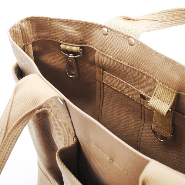 トートバッグ レディース メンズ キャンバス スレッドライン 倉敷帆布 A4 コットンキャンバス 6号帆布 キャリングトートM 040708