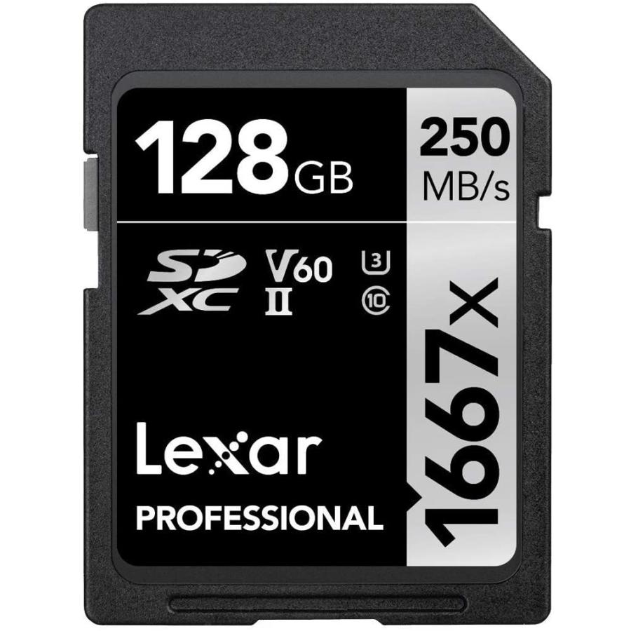 2022超人気 1667x Lexar Original V60 U3 UHS-II 128GB 64gb cards sd Memory Flash 250MB/s MicroSDメモリーカード