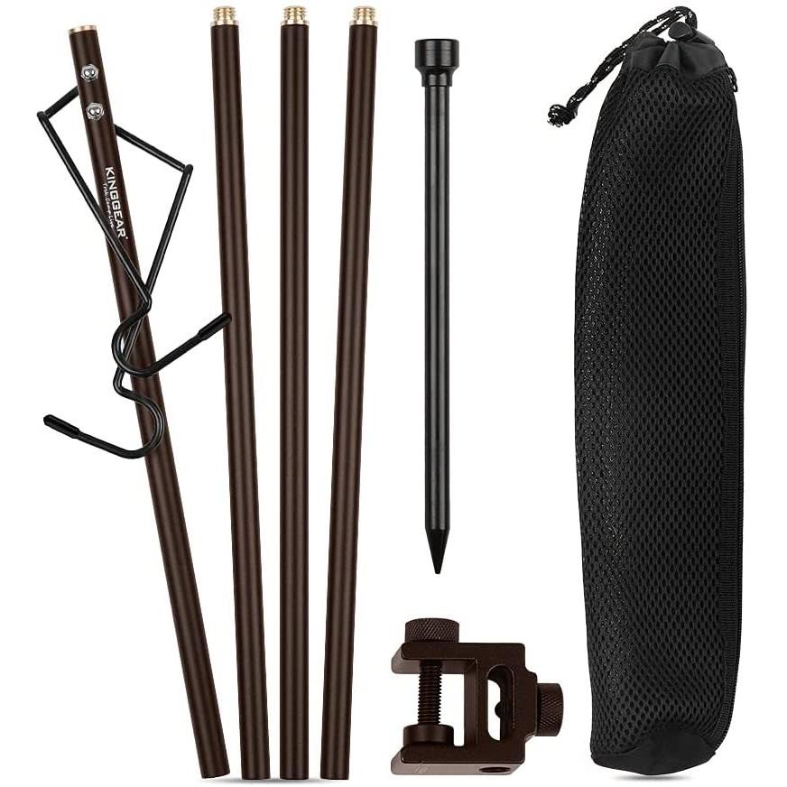 半額 Kinggear 軽 長さ３段階調整可能 ランタンフック2個付き 打ち込み式2wayのランタンホルダー クランプ式 ランタンホルダー ランタンスタンド マグカップ コップ Www We Job Com