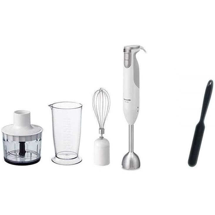 クリアランス公式店 セット買い パナソニック ハンドブレンダー 4枚刃 1台4役 混ぜる つぶす きざむ 泡立て 離乳食 速度調整 誤使用防止設計 レシピブック付 ホワ 直販値下 Ssl Daikyogo Or Jp