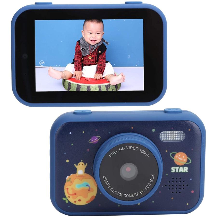 愛用 カメラおもちゃ キッズカメラ 子ども用カメラ 新年ギフト 紺 Tfカードサポート インスタントカメラ本体 Www Collectiviteslocales Fr