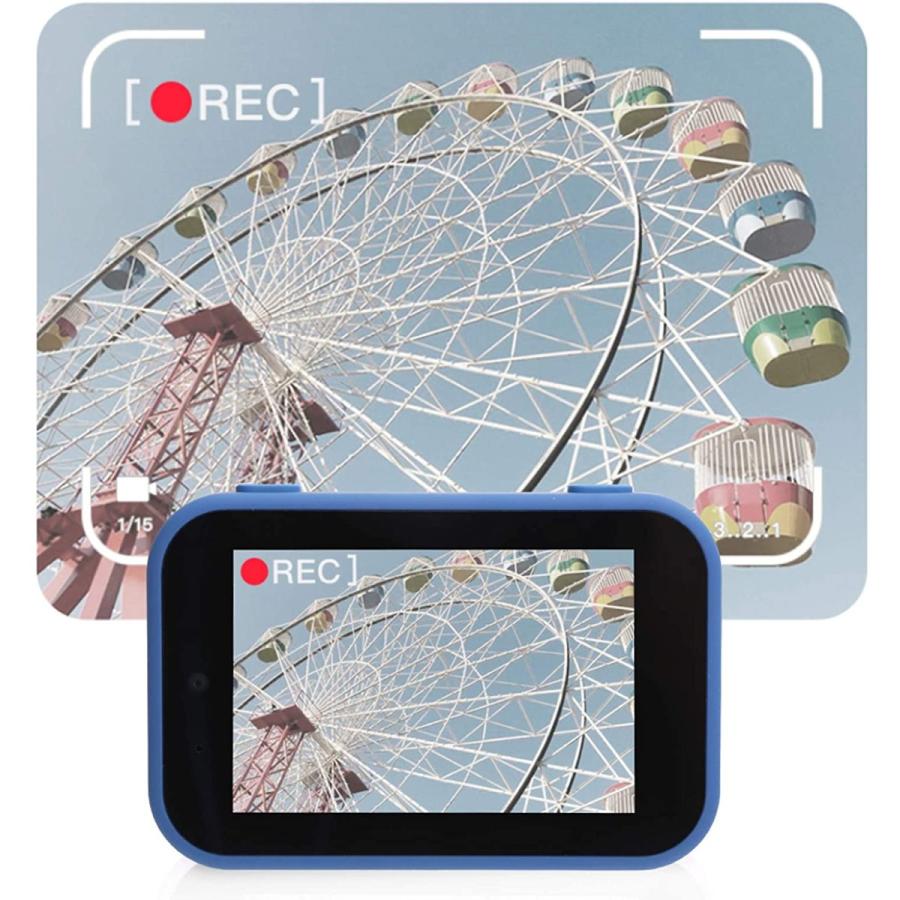 愛用 カメラおもちゃ キッズカメラ 子ども用カメラ 新年ギフト 紺 Tfカードサポート インスタントカメラ本体 Www Collectiviteslocales Fr