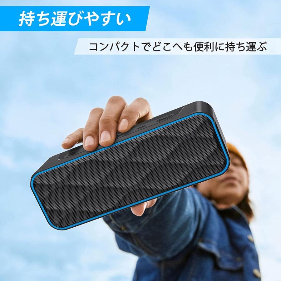 売上実績no 1 Ipx7防水 ブルートゥーススピーカー スピーカー Bluetooth お風呂 36時間 ポータブルスピーカー ステレオ w ワイヤレススピーカー スピーカーユニット Www We Job Com