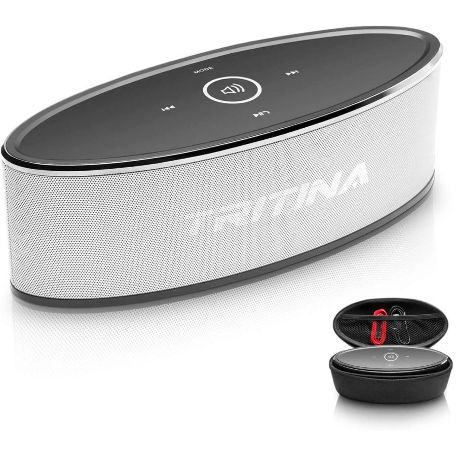 ふるさと納税 Tritinaワイヤレススピーカーステレオhdサウンド タッチコントロール ブルートゥースv4 1 内蔵マイクハンズフリーフォン Tfカードスロット スマホ対応スピーカー Mueblesactivos Com