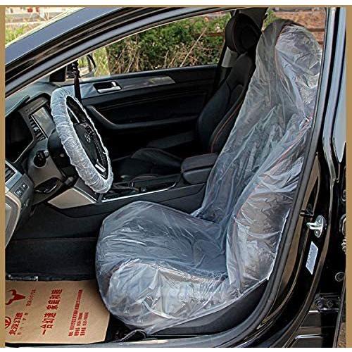 日本メーカー新品 Its 養生 シートカバー 車 使い捨て ビニール フロント 座席 100枚セット Aynaelda Com