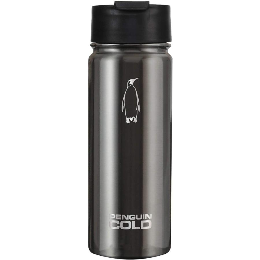 Penguin Cold　保温水筒 | 18オンス　幅広い飲み口　ステンレススチールウォーターボトル | コーヒー携帯、BPAフリー、真空断熱二重構造