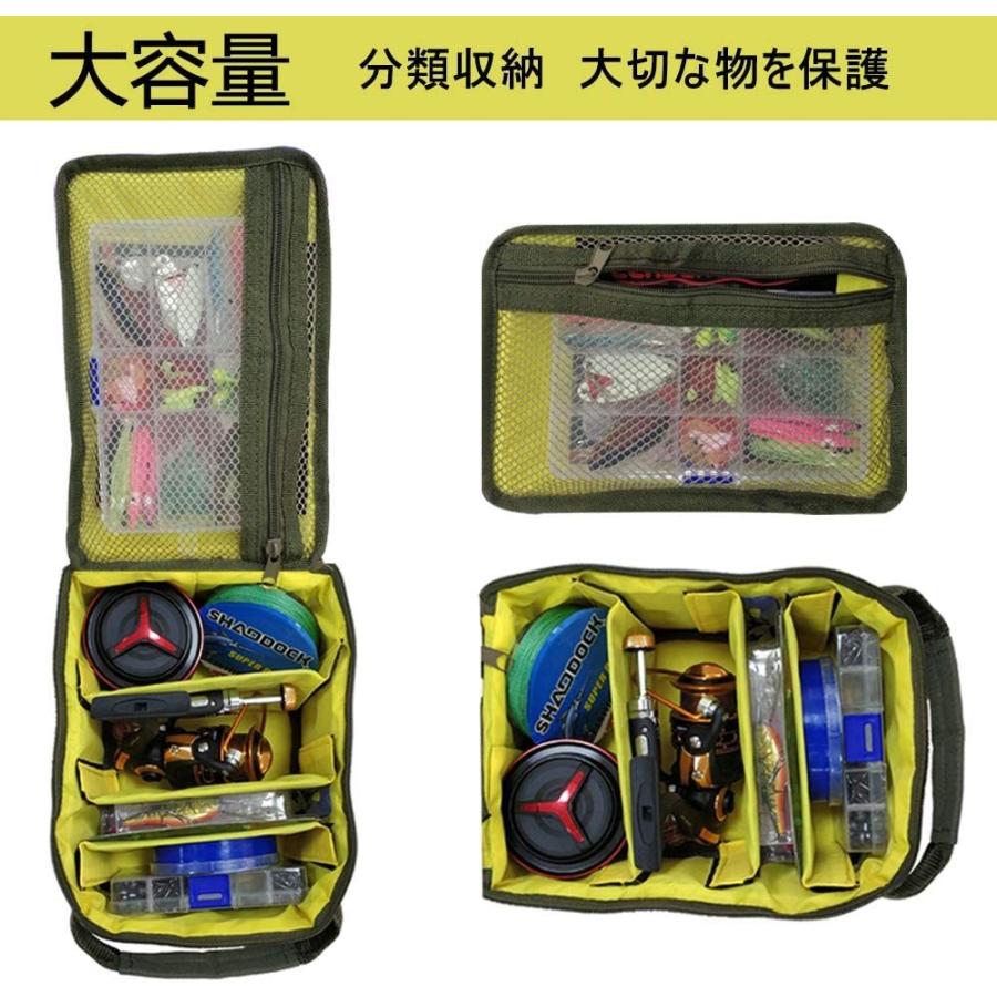 おしゃれ ベイトリール用 スピニングリール リールケース 大容量 セミハードリール収納バック ジッパー付き リール保管バック リールカバー スプール ケース スピニングリール Www Fattoriabacio Com