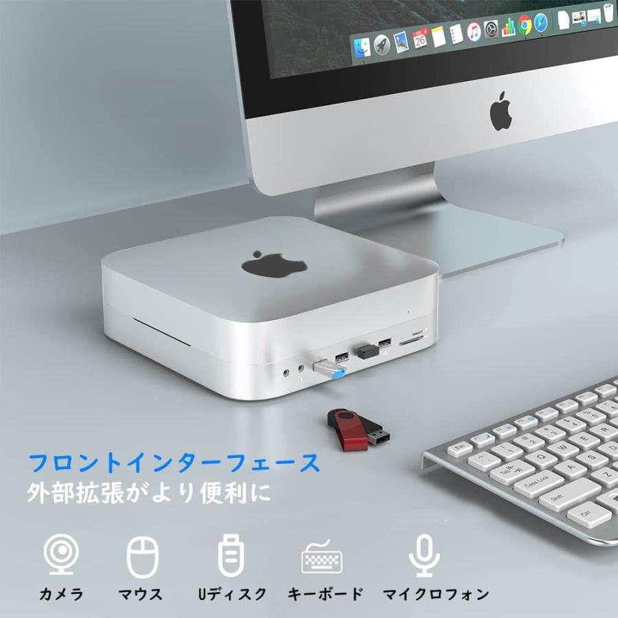 大勧め Evolve 13 In 1 Mac Mini M1ドッキングステーション 最大2tbの外付けハードドライブsata Ssd Hddポート 4khdm Matzi27 Com
