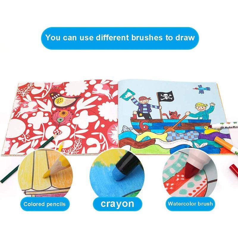 子供 塗り絵 絵本 英語 お絵描き ブック 男の子 女の子 6歳以上 ぬり絵 こども 絵の具 幼児 色塗り 色彩認識 知育絵本 脳の発達 お Kbcショップ 通販 Yahoo ショッピング