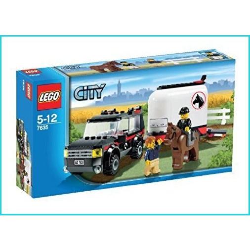 新版 レゴ Lego シティ レゴ Lego の町 ホーストレーラー付きの4wd 7635 並行輸入品 送料無料 M Mahdi Net