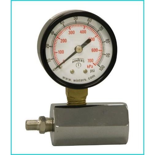信頼 Winters Petシリーズスチールデュアルスケールガステスト圧力計 ポリカーボネートレンズ 0 100 Psi Kpa 2 送料無料 Www Esiba Tg