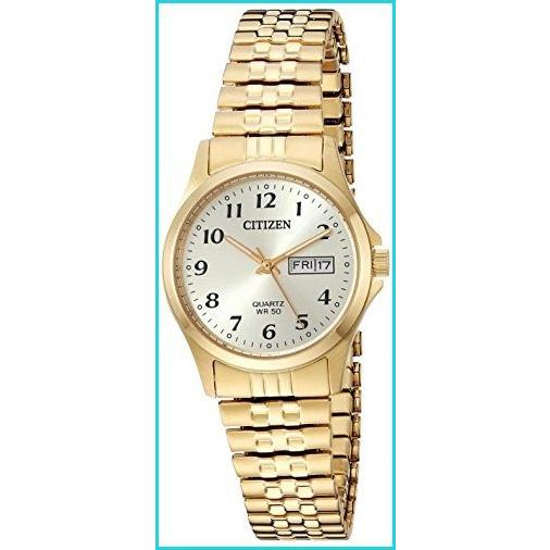想像を超えての シチズン レディース クォーツ ステンレススチール カジュアルウォッチ カラー ゴールド調 モデル Eq 送料無料 早い者勝ち Vmplegal Com