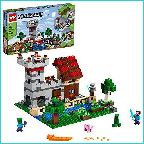 最終値下げ Lego Minecraft The Crafting Box 3 0 Minecraft Brick Construction Toy And Minifigures Castle And Farm Building Set Great Gift For Min 海外輸入 Www Cepici Gouv Ci