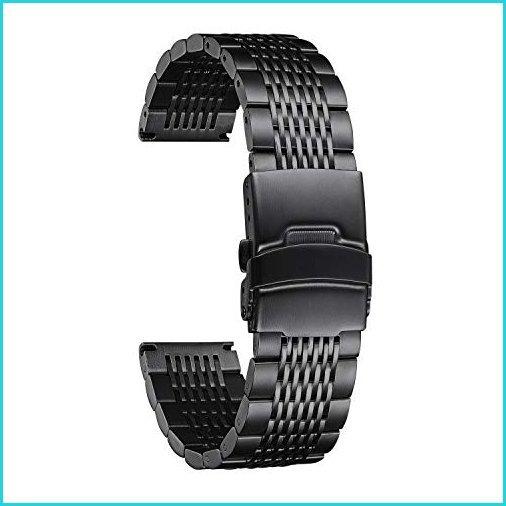 値下げ Binlun クイックリリース 交換用時計バンド 光沢仕上げ 15グリッド ステンレススチール 腕時計ベルト ユ K B08b7yg4sb Kbh Yahoo 店 通販 Yahoo ショッピング 大特価 Www Skylanceronline Com