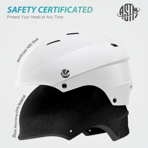 VANRORA Ski Helmet  Snowboard Helmet White  M (22.4-23.2 inces)｜kbh-tc｜02