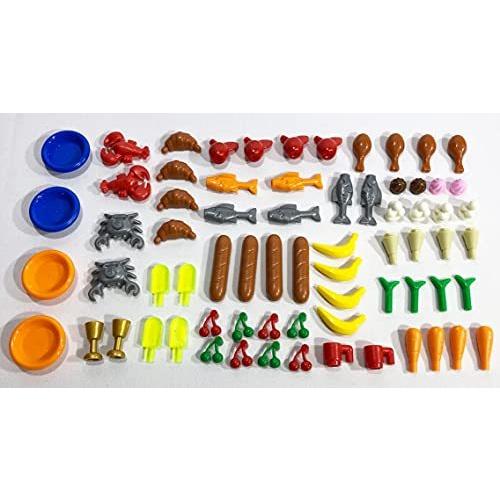 売れ筋アイテムラン Toy Food MEGA Accessory Pack Brick Compatible for Major Brand Food - Varie ブロック