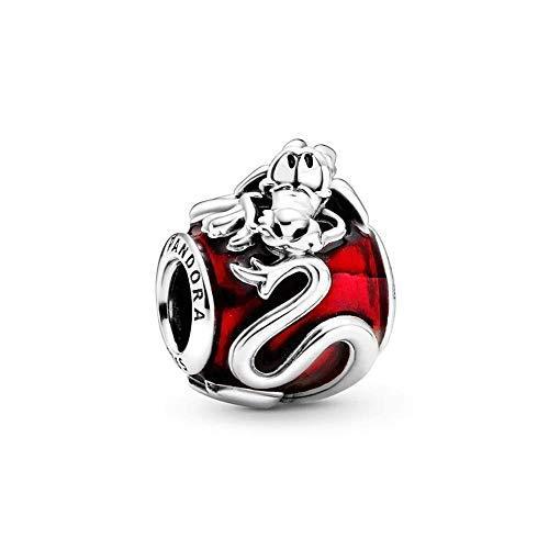21秋冬新作 Pandora 925スターリングシルバーチャーム ムーランムシュ ディズニー c01 Pandora レディースアクセサリー Dagl Tg