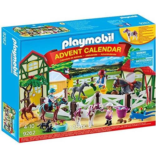 PLAYMOBIL 9262 Advent calendar - Horse Farm ブロック 【まとめ買い】