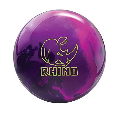 Brunswick Rhino Reactive PRE-DRILLED ボウリングボール マゼンタ/パープル/ネイビー 13ポンド その他アクセサリー