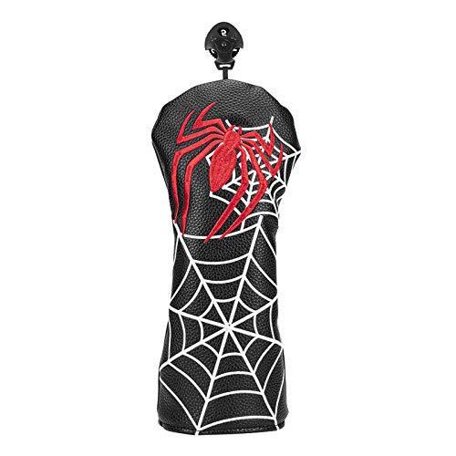 Lol Fun レザーゴルフヘッドカバーハイブリッドドライバークラブヘッドカバーガードスリーブガード 店のlol Fun