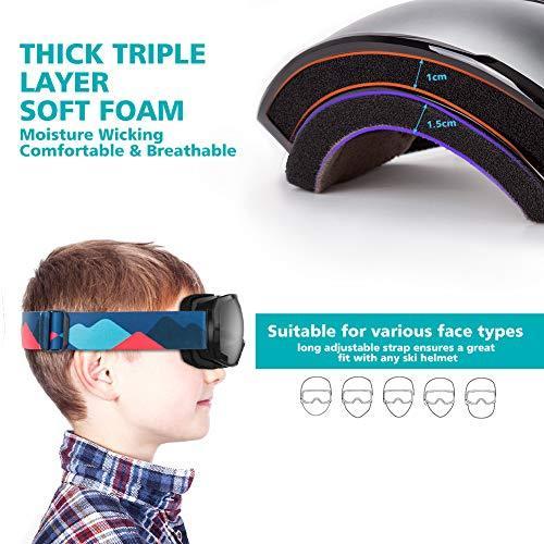 祝開店 大放出セール開催中 Outdoormaster 球面レンズヘルメッ Uv保護 100 曇り止め 子供用スノーゴーグル スノーボードゴーグル スキーゴーグル キッズ ゴーグル サングラス Mail Amazingdraft Pt