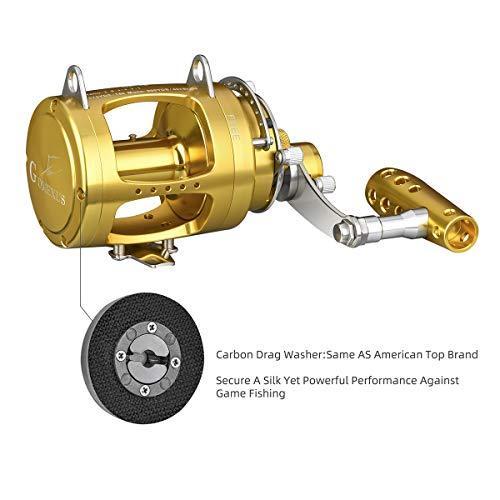 人気新品 Gomexus ゴメクサス Gomexus ベイト リール トローリング 2スピード 50w 最大ドラグ力 44kg 右 ハンドル マグロ サメ トーナメント リールパーツ Smssvg Org