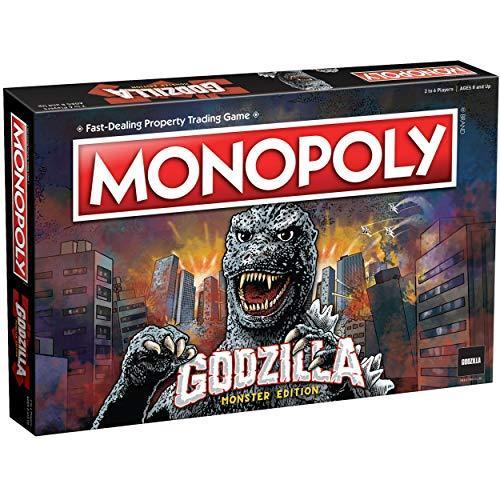 取り扱う人気ブランドの商品 モノポリー ゴジラ クラシックモンスタームービーフランチャイズゴジラに基づく コレクター向けモノポリーゲーム おなじみの場所と象徴的なカイジュ 美品中古 Terra Veggie Fr