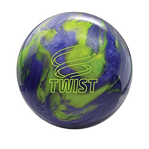 リアル Brunswick ツイストリアクティブ 16ポンド ラベンダー ライム ドリル加工済みボーリングボール その他アクセサリー Raffles Mn