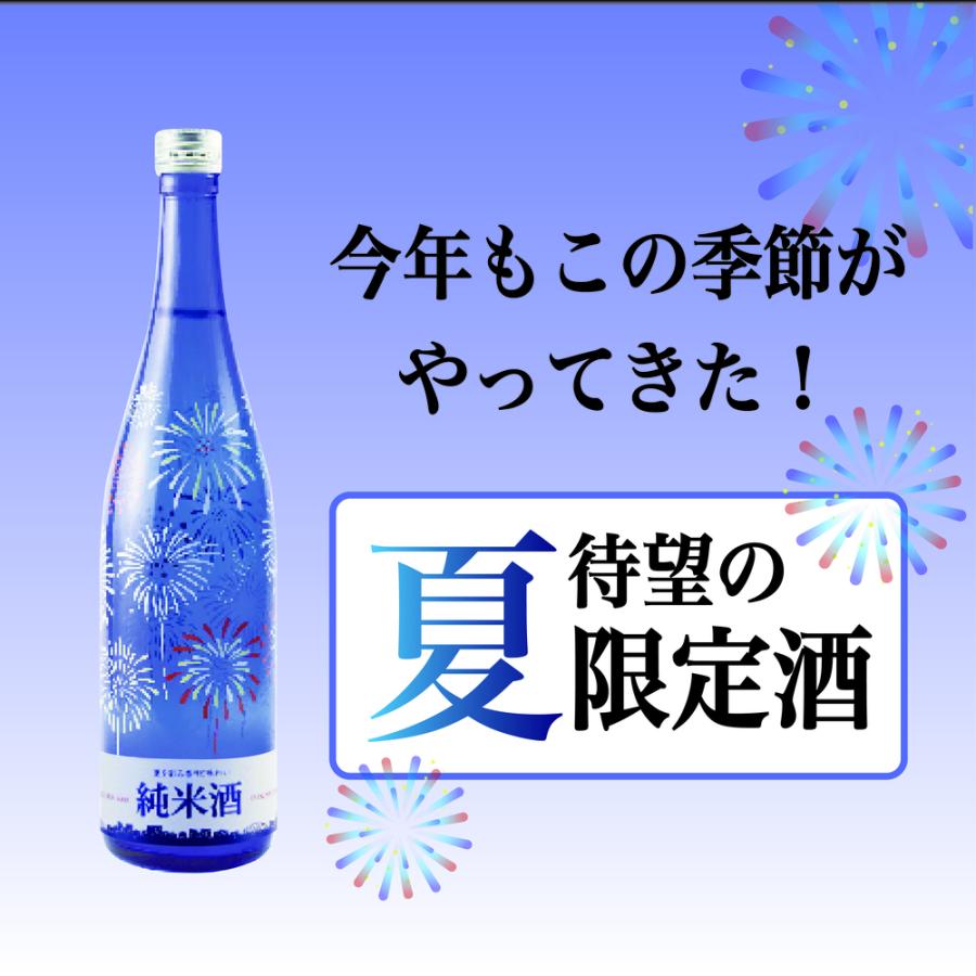 夏を彩る純米酒 720ml 単品 アルコール14度 純米 吟醸造り 夏