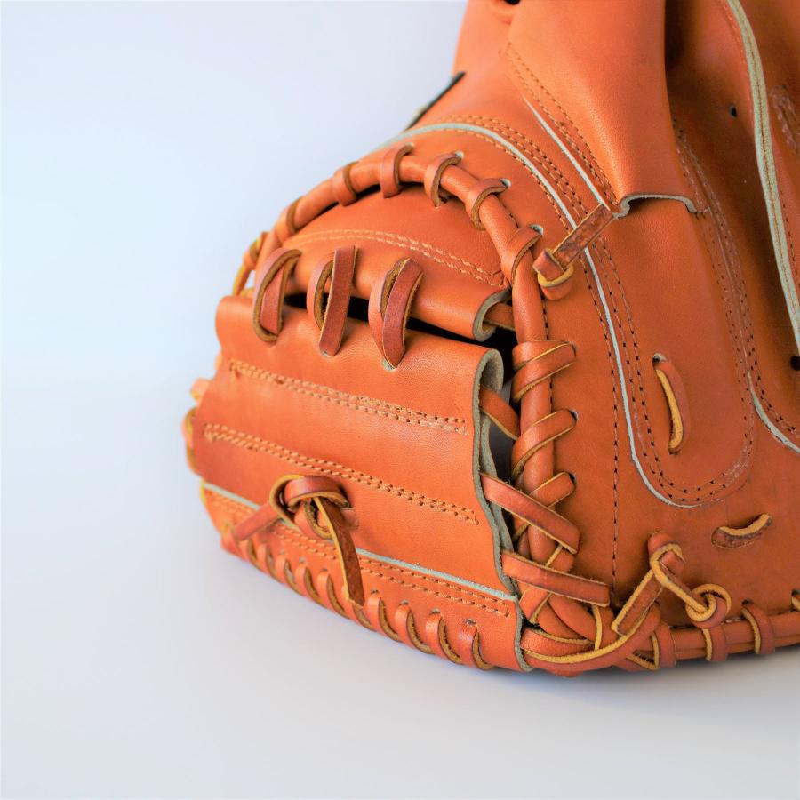 野球 グローブ ミット 硬式 捕手用 革 小林運動具 国産 MADE IN