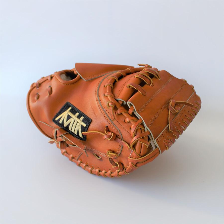 野球 グローブ ミット 硬式 捕手用 革 小林運動具 国産 MADE IN