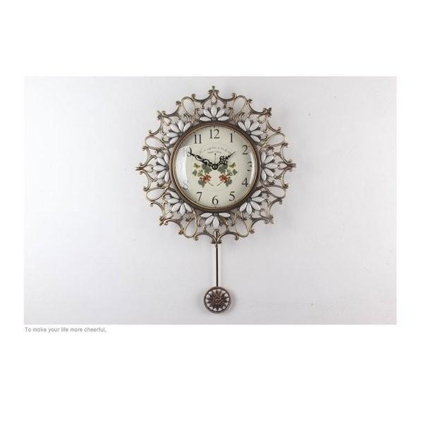 掛け時計 ローズ王冠 大 振り子時計 壁掛け時計 おしゃれ 掛時計 北欧 時計 インテリア 振り子時計 Ws 003 インテリア雑貨のkbmall 通販 Yahoo ショッピング