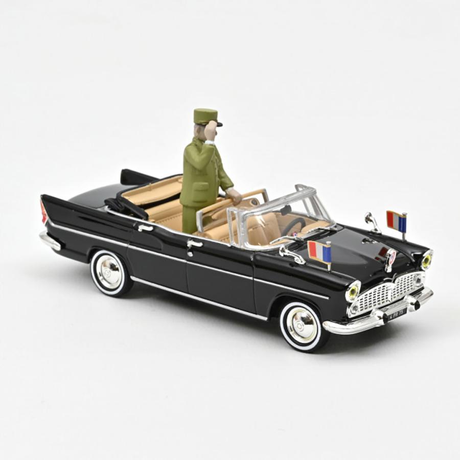 モデルカー 1/43 NOREV/ノレブ シムカ V8 Chambord 大統領公用車 1960 フィギュア付｜kbmart｜02