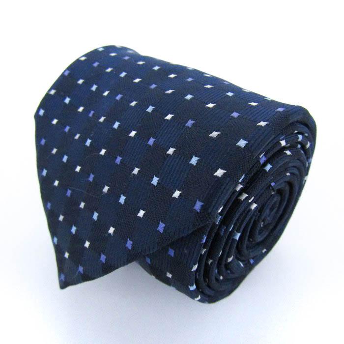 ロッチ ブランド ネクタイ 総柄 PO メンズ ネイビー ROCHI : KBNET