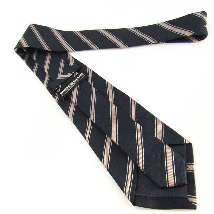 メンズクラブ ブランド ネクタイ ストライプ柄 シルク PO メンズ