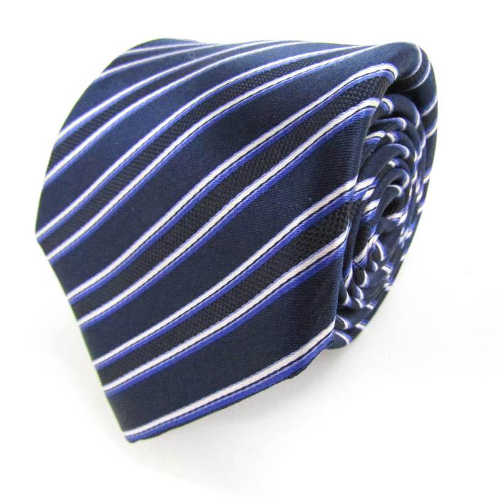 メイル&コー ブランド ネクタイ ストライプ柄 シルク PO メンズ