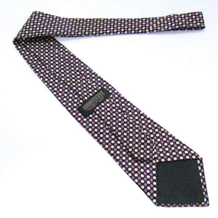 ジョージケント ブランド ネクタイ 総柄 ドット シルク PO メンズ