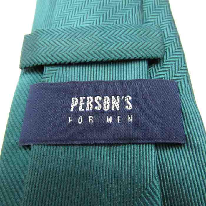 PERSON'S（パーソンズ） ブランド ネクタイ ストライプ柄 シルク PO