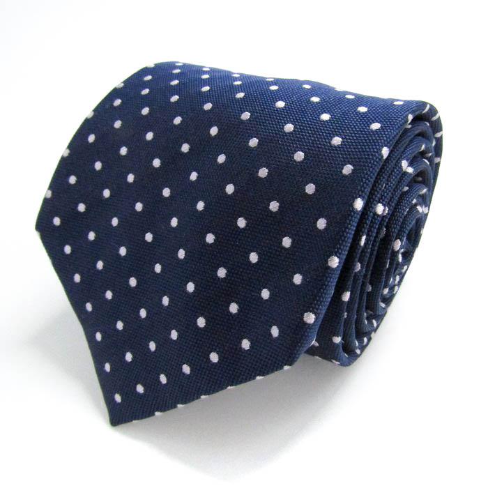 ホビーセレクション ブランド ネクタイ ドット シルク PO メンズ