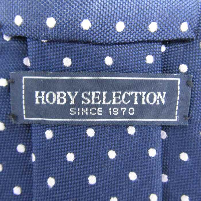 ホビーセレクション ブランド ネクタイ ドット シルク PO メンズ