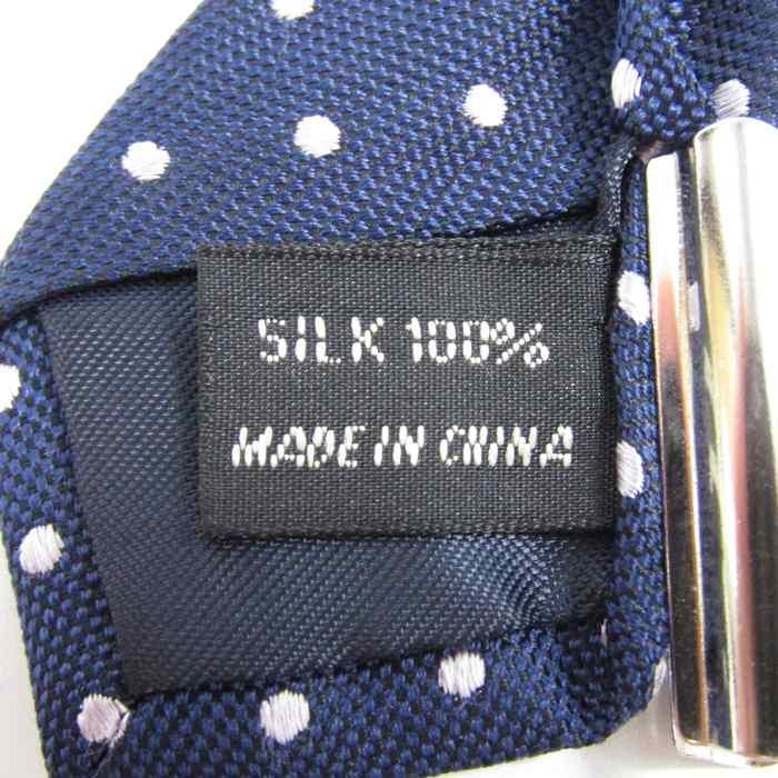 ホビーセレクション ブランド ネクタイ ドット シルク PO メンズ
