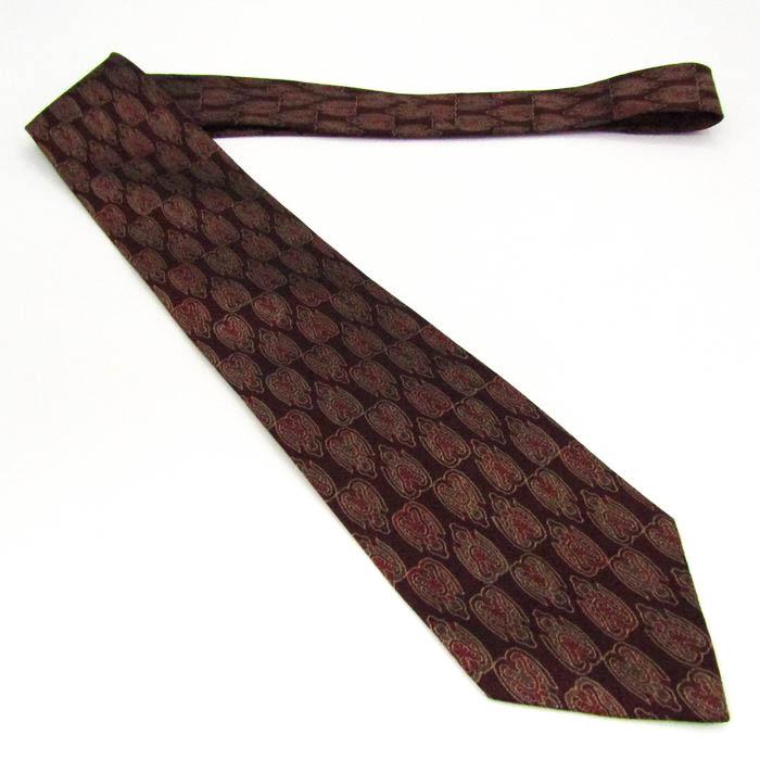 ユキサブロウワタナベ ブランド ネクタイ 総柄 小紋柄 幾何学