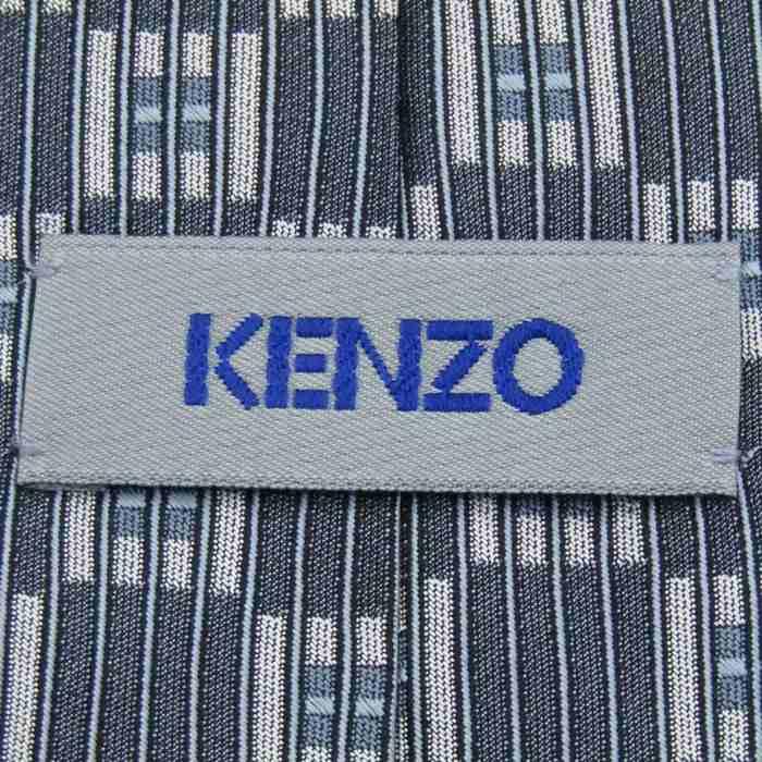 KENZO（ケンゾー） ブランド ネクタイ チェック柄 格子柄 パネル柄