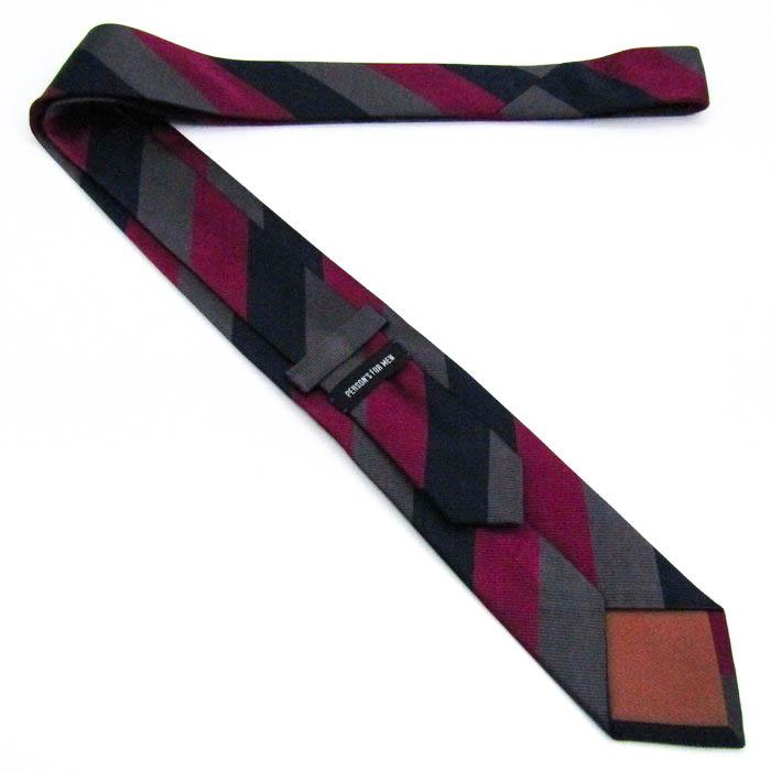 PERSON'S（パーソンズ） ブランド ネクタイ シルク ストライプ柄 PO